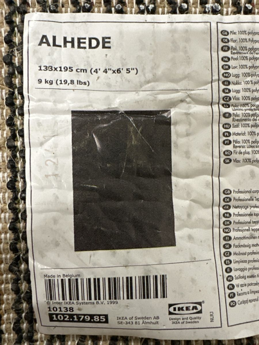 Ikea Tappeti: Teppich Ikea Alhede – Usato da Langenthal venduto da Horloger1 1