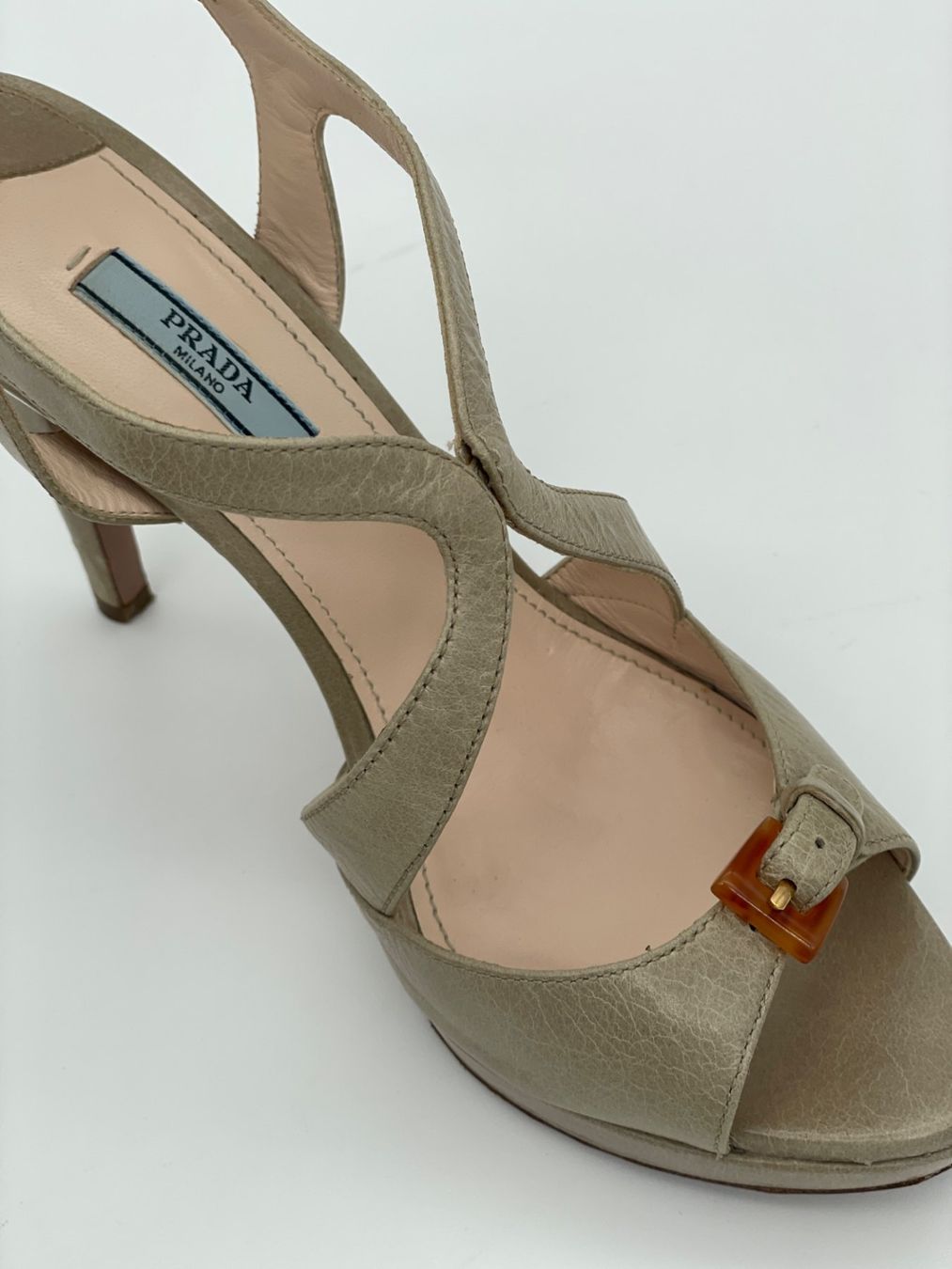 Prada Scarpe da donna: Prada Tortoise Buckle Platform EU 39 – Usato da Zürich venduto da shoe_shop 6