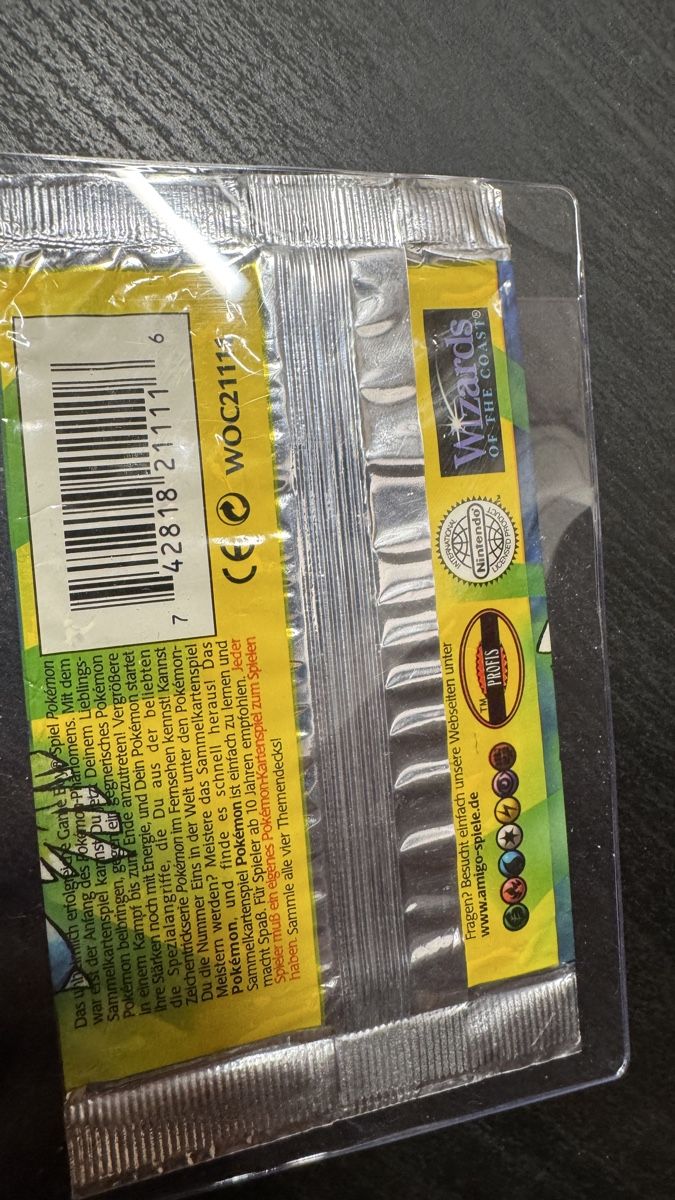 Pokémon Carte collezionabili: EMPTY BOOSTER POKÉMON EDITION 1 VENAUSAURE – Usato da Belprahon venduto da Rob_ain 3