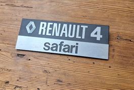 Renault 4 Safari Embleme
