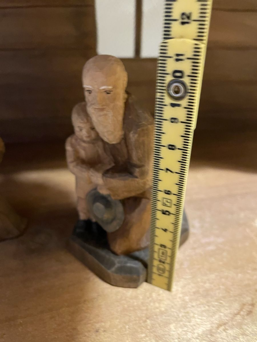 Statuette: Hirte mit Knabe E. Thomann Brienz – Usato da Flawil venduto da Naphtali 6