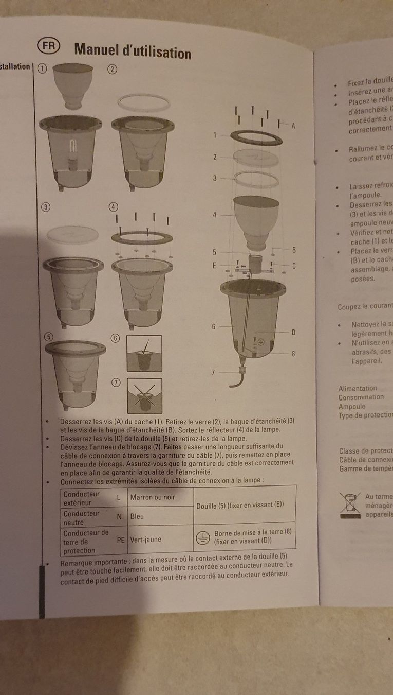 Lampen: 6 lampes de sol métal encastrables – Neu und originalverpackt aus Servion von meno999 2