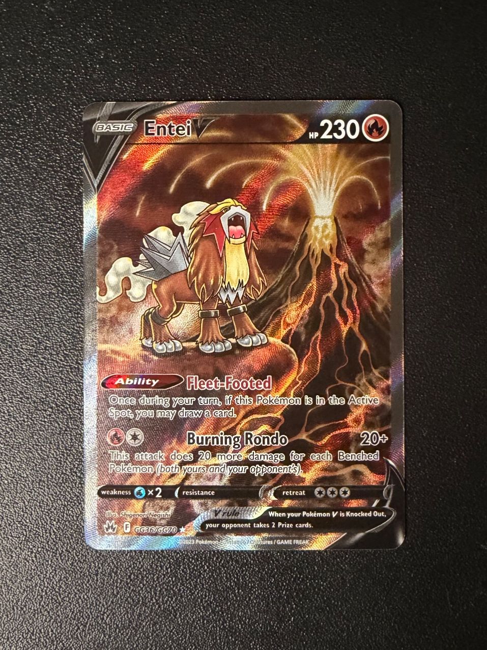 Pokémon Sammelbilder & Trading cards: Entei V #GG36/GG70 – Neu (gemäss Beschreibung) aus Niedergösgen von SwissPokeCards