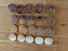 20 Calo Wasch Jetons
