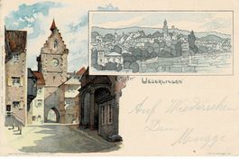 UEBERLINGEN um 1900!