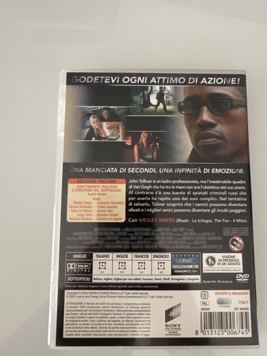 Tutti i DVDs: DVD “7 Seconds” – Usato da Taverne venduto da ale_dtp8 1