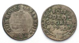 ST. GALLEN Stadt Halbbatzen 1730