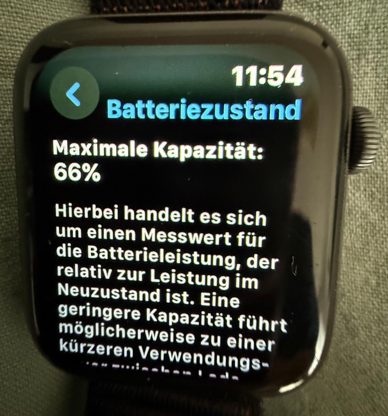 Apple Smartwatch: Apple Watch 5 Alu 44 mm GPS Space Grey – Gebraucht aus Bülach von Twinggy 3