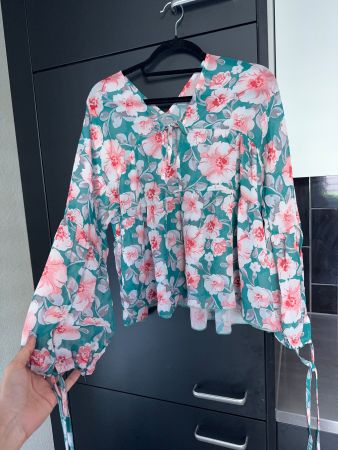 blumen sommerbluse | floral summer blouse