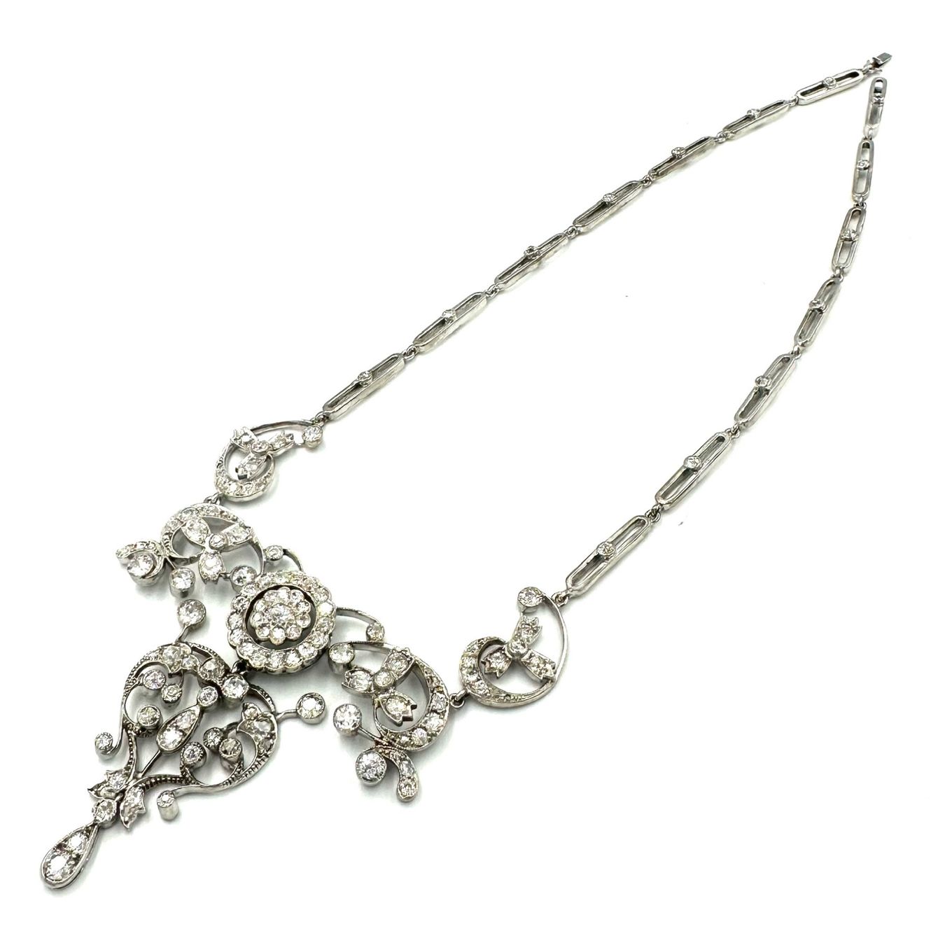 Ketten: Collier 19ème or, argent et diamants – Gebraucht aus Renens VD von Diademe.sarl 3