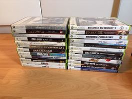 XBOX 360 Spiele Konvolut guter Zustand