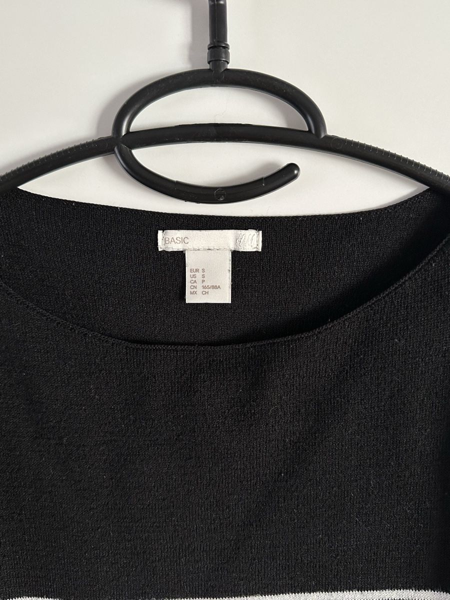H&M Maglioni & Felpe: Pullover H&M schwarz/weiss Gr. S – Usato da Ermatingen venduto da nic_x2tf 1