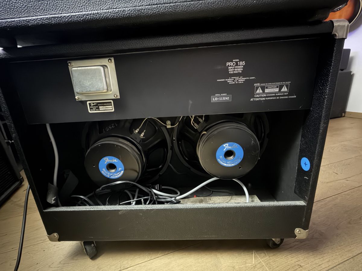 Fender Amplificatori: Fender pro 185 + fender PR 772 – Difettoso da Corbeyrier venduto da ant_2r6l 3