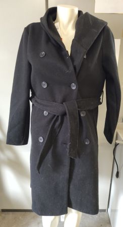 Damen Mantel, schwarz, Gr.S