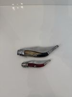 Lot 2 Navajas Couteaux Espagnols Corne / Spanische Messer 