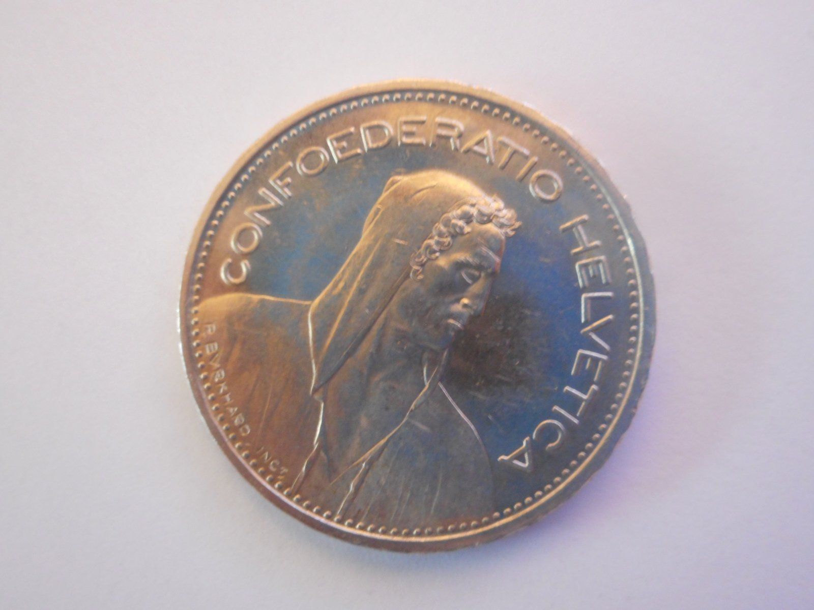 Tutti le monete: 5 Fr. 1933 silber  Sammerstück – Nuovo (secondo la descrizione) da Kriegstetten venduto da pizlad2010 1