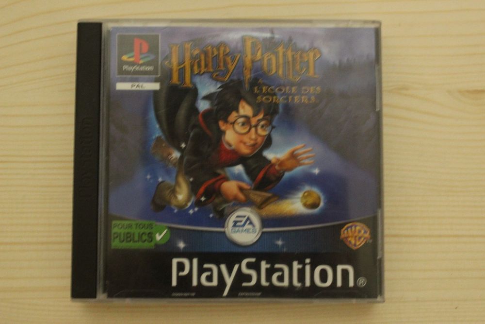 Notice Officielle Du Jeu PS1 Harry Potter à L'École Des Sorciers - Bon état