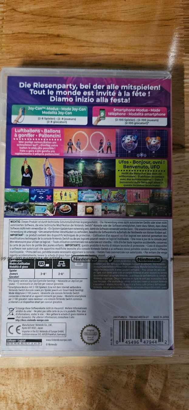 Nintendo Giochi: Switch - Everybody 1-2-Switch! – Nuovo e nell'imballaggio originale da Rohrbach venduto da Emiflo 1