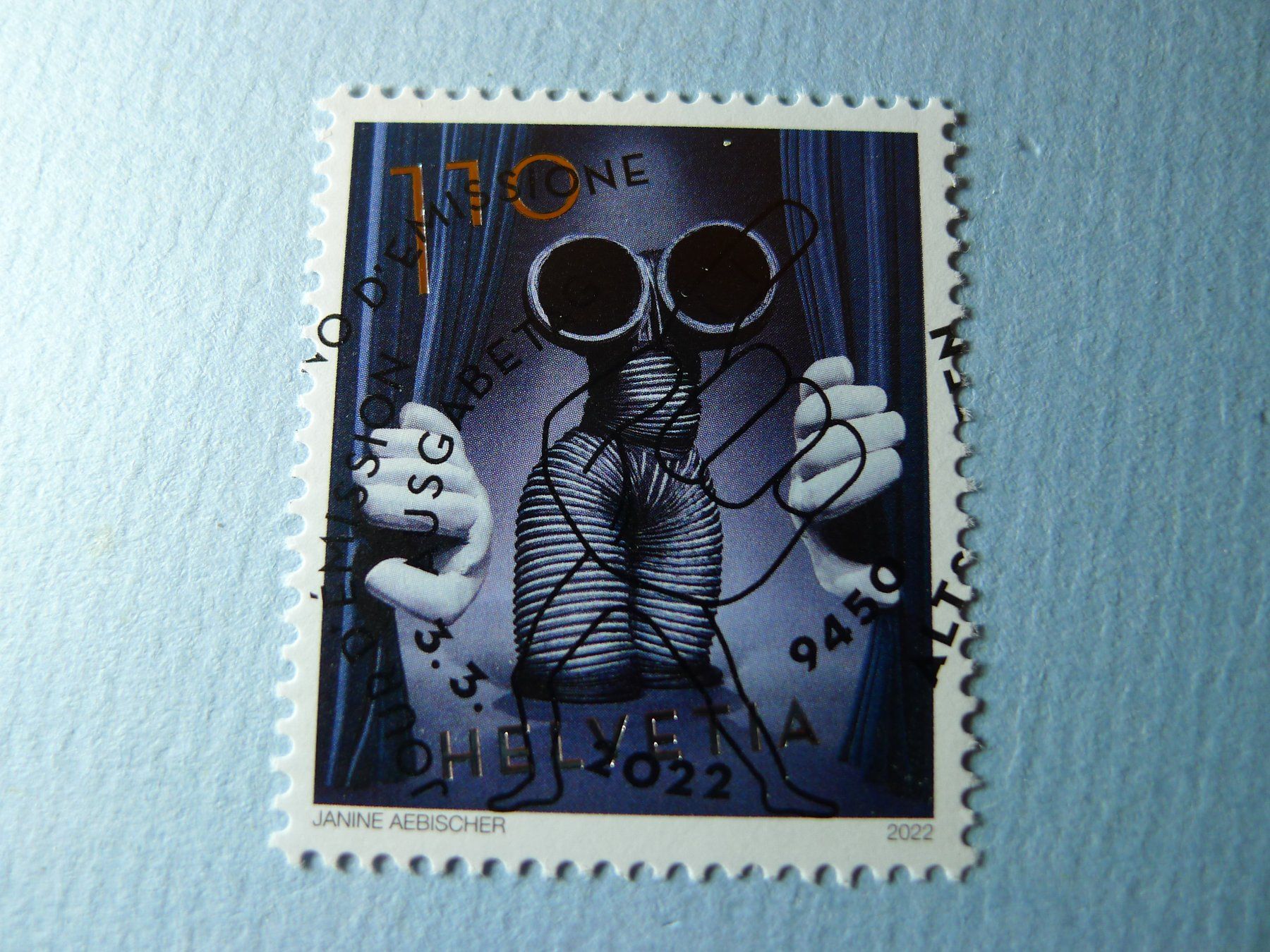 Alle Briefmarken: 2022 Mummenschanz ET Vollstempel – Gebraucht aus Dagmersellen von sli72