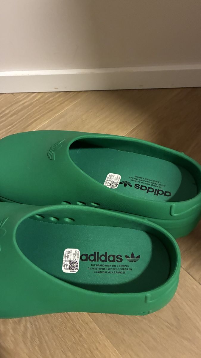 Adidas Herrenschuhe: Adidas Clogs grün neuwertig Grösse 43 – Neu (gemäss Beschreibung) aus st.gallen von soulgloprince 2