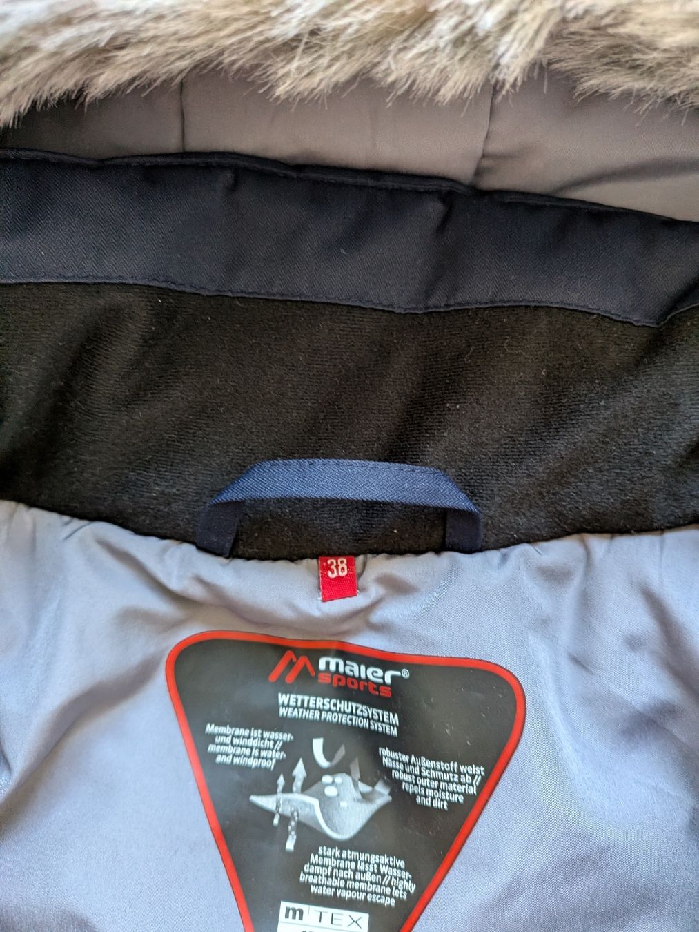 Cappotti: Maier Sports Parka Grösse 38 – Nuovo (secondo la descrizione) da Eschenbach SG venduto da SanFranciscoCalifornia 3