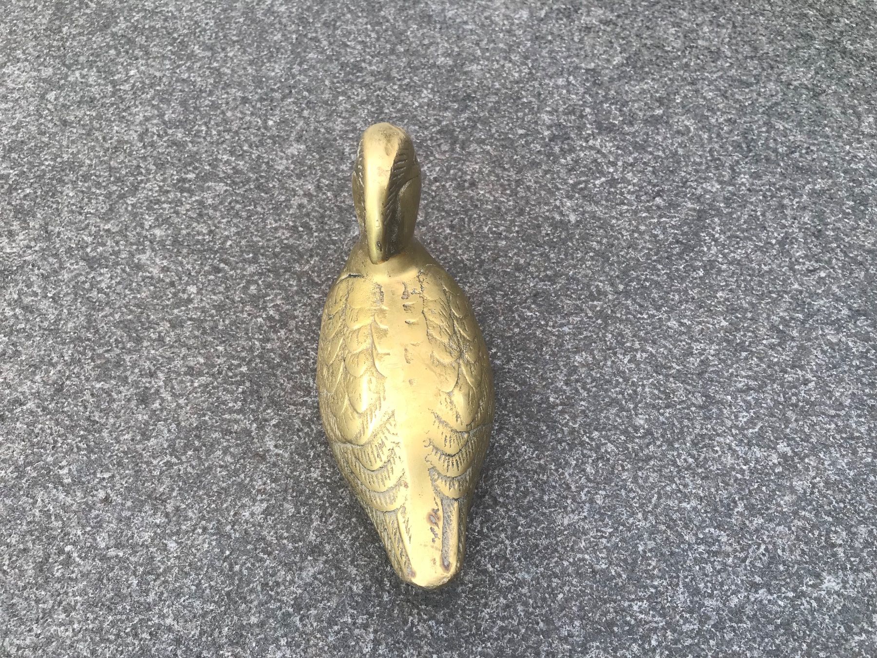 Figuren: Messing Ente, Vintage Deko-Objekt – Gebraucht aus Hittnau von Noppi 3