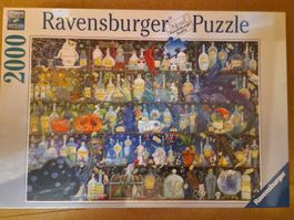 Ravensburger 2000er Puzzle "Der Giftschrank"