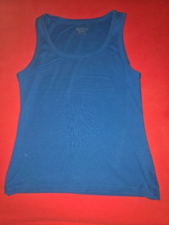 Damen Tank Top von Yessica, Basic, Grösse M, Blau