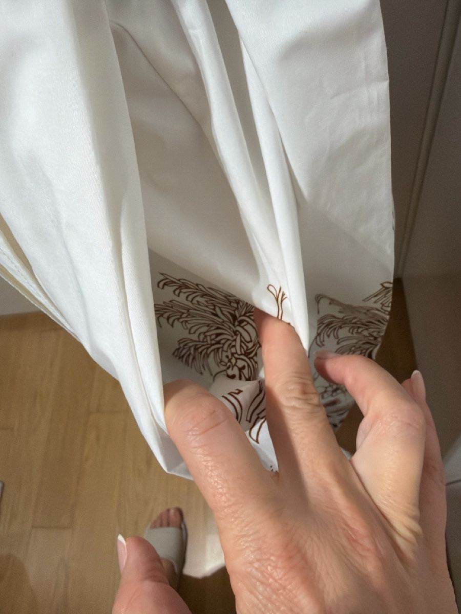 Kleider: Eleventy Hemdkleid weiss / Braun  – Neu (gemäss Beschreibung) aus Binz von Sandra830 2