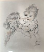 Offizielle Lithografie Erna Maison Kurt -F69