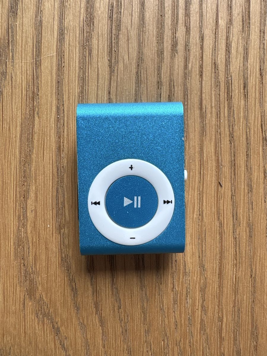Lettore multimediale portatile: MP3 Player Clip blau – Usato da Bühler venduto da Rofos