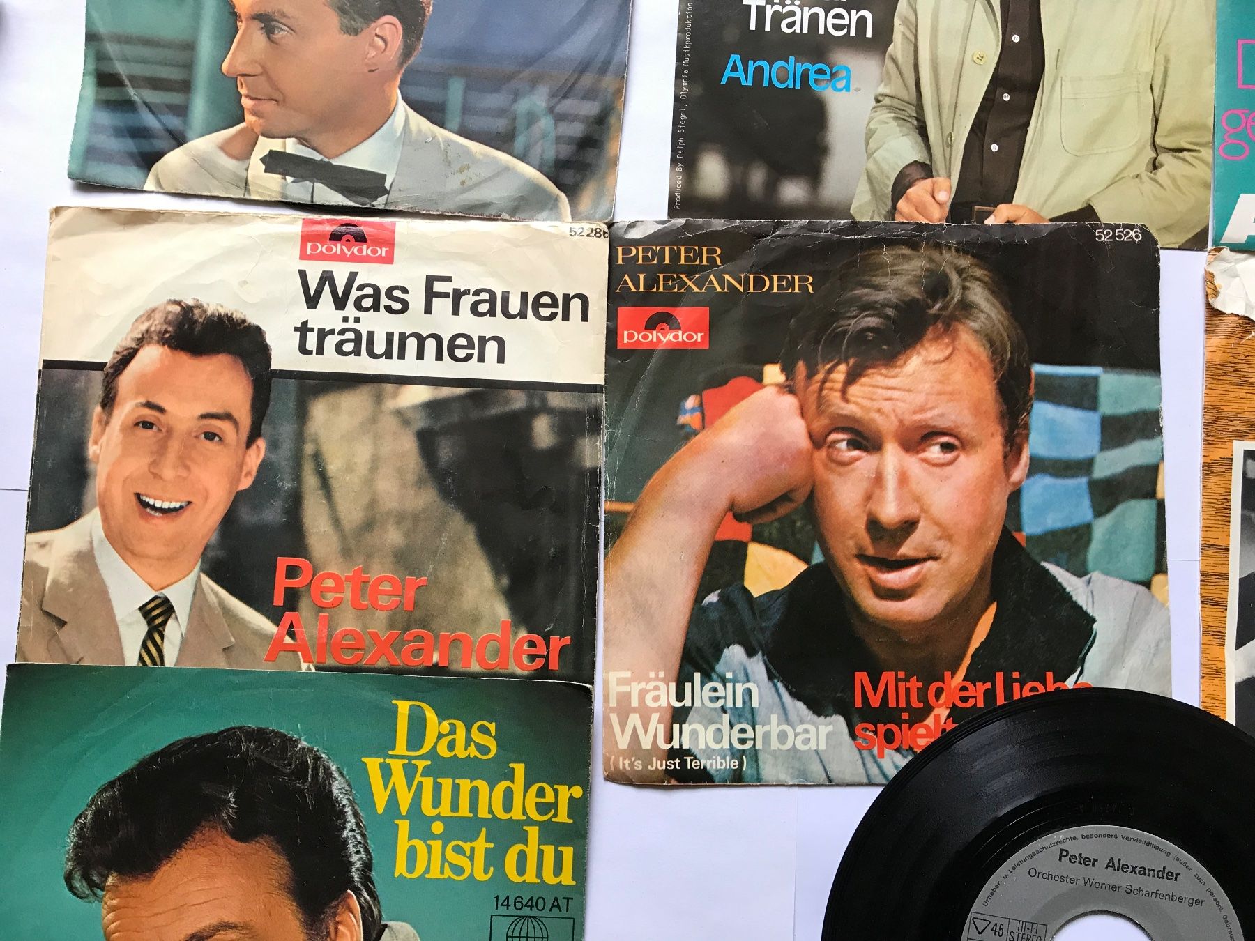 Schallplatten: 7 singles peter alexander, sternengold und silbermond usw. – Gebraucht aus liestal von makai05 3