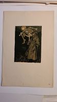 Edmond Bille Farblithografie "un dance