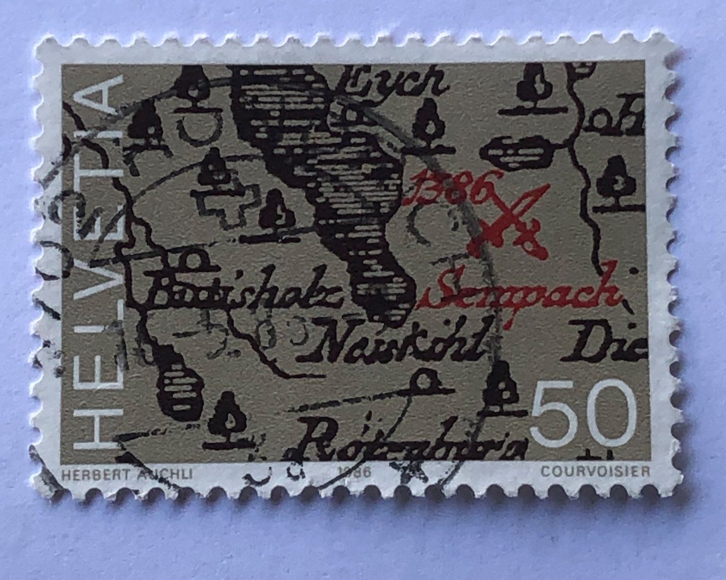 Tutti i francobolli: CH Briefmarken GESTEMPELT    – Usato da Aarau venduto da Billa007