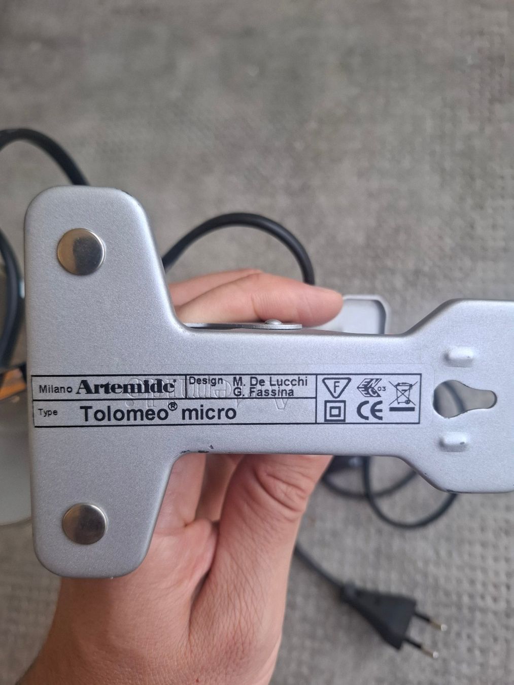 Artemide Lampes: Artemide Tolomeo Micro/Pinza (Grau) – D'occasion à Basel par gillussiuss 3