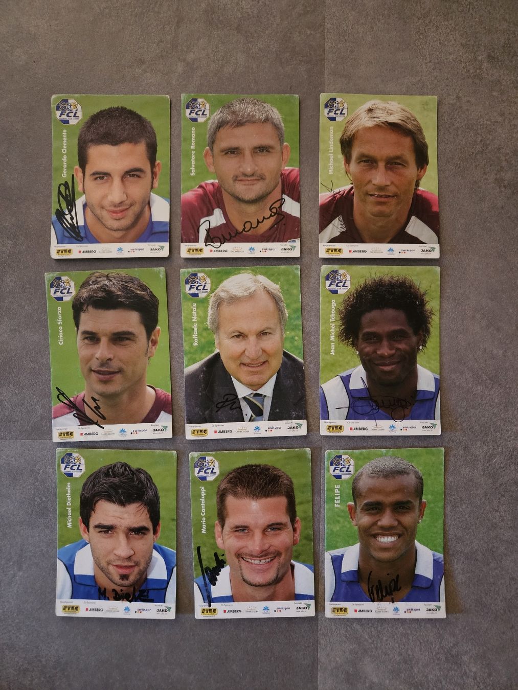 Autogramme: FCL Autogrammkarten • Saison 2007/08 – Gebraucht aus Schüpfheim von Tea-Rex 1