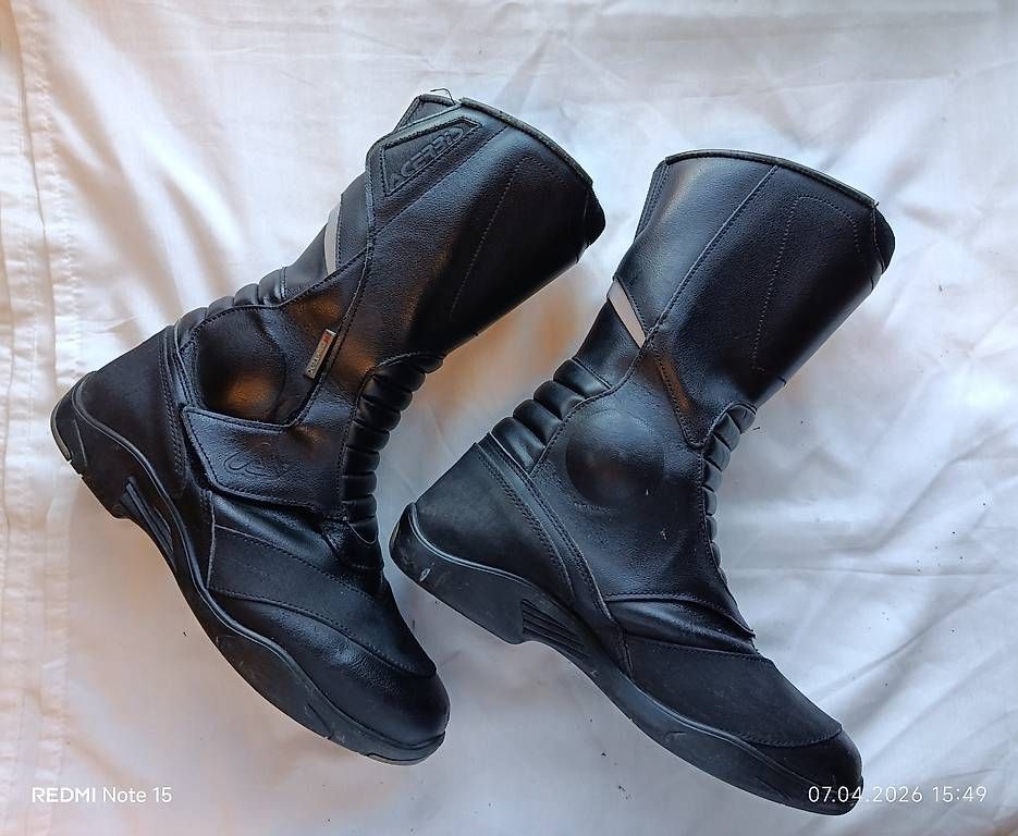 Herrenschuhe:  Motorradstiefel Herren  – Gebraucht aus Schwarzenberg LU von Schaemu 1