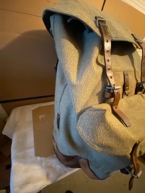 Schweizer Armee Rucksäcke: MILITÄR RUCKSACK  1963  CH ARMEE – Gebraucht aus Chur von silbermon 1