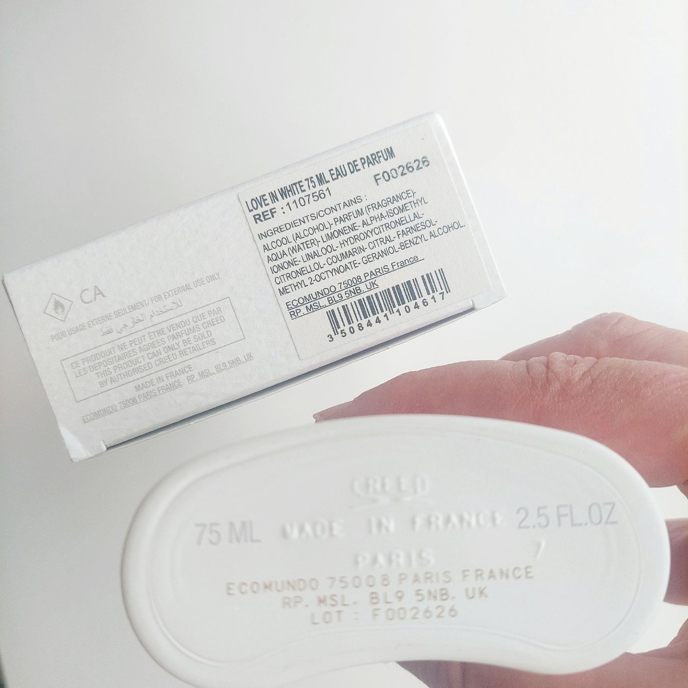 Creed Profumi & Eau de Toilette: Parfum Love In White - Creed, 75ml – Usato da Genève venduto da s_t_z8jl 2