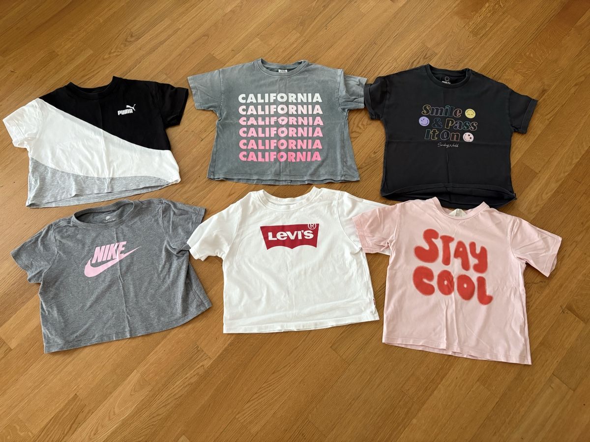 Camicette, T-shirt & Top: Diverse Mädchen T-Shirts Gr. 134/140 – Usato da Winterthur venduto da Baby117