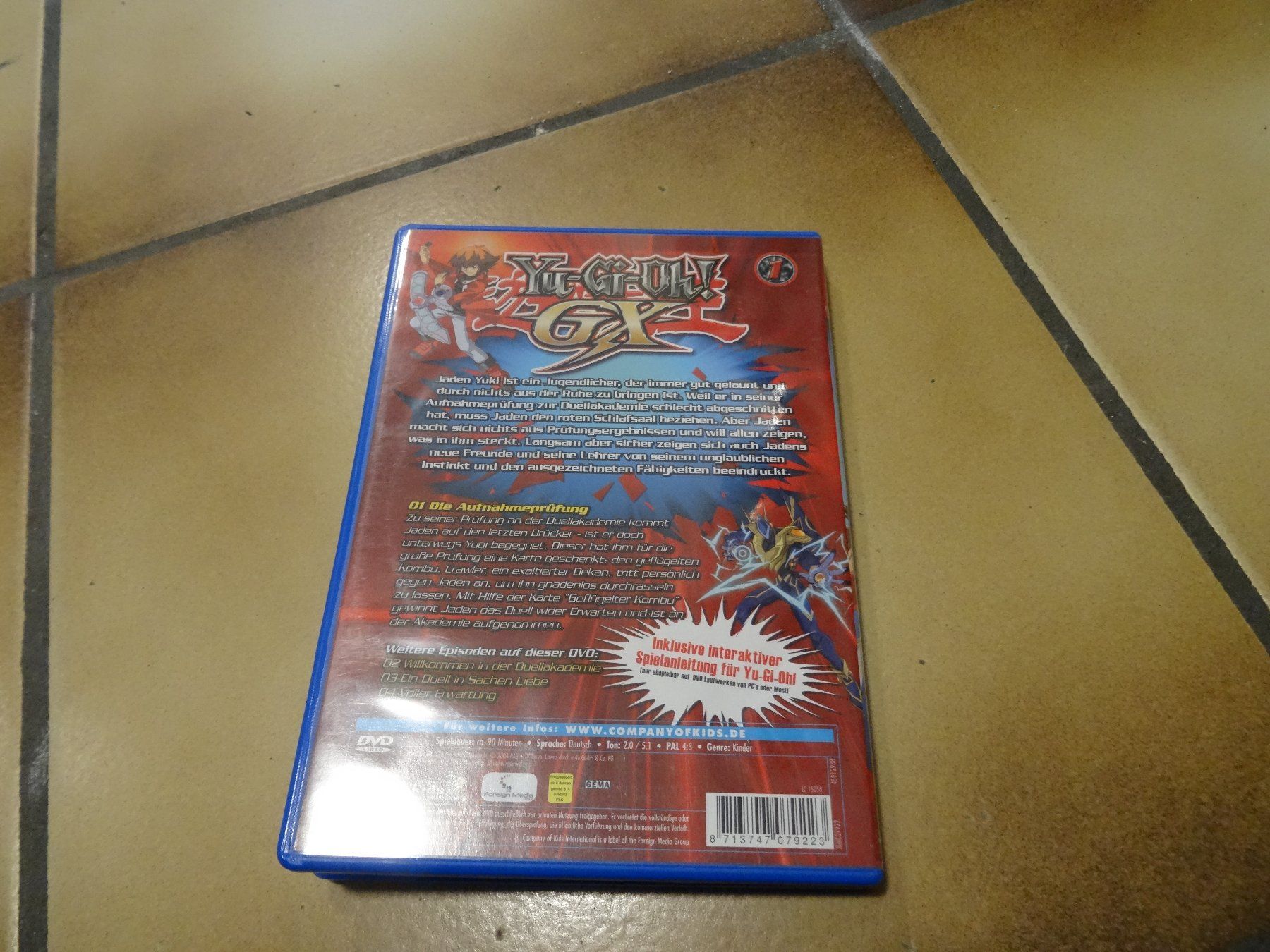 Spielfilme: Yu-Gi-Oh! GX Nr. 1 DVD – Gebraucht aus Olten von  2