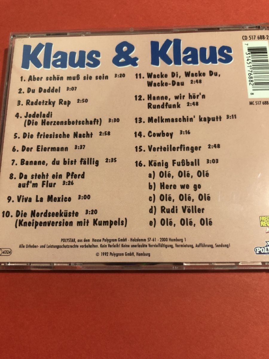 CD: Klaus & Klaus Das Jubiläum CD – Usato da Flaach venduto da rubo7 2
