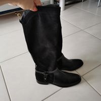 Stiefel hoch gr. 39 Echt Leder