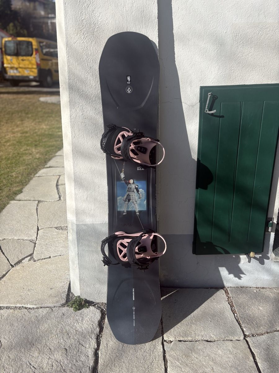 Board: Capita Super DOA Snowboard with bindings – Usato da Celerina venduto da jor_vhy8