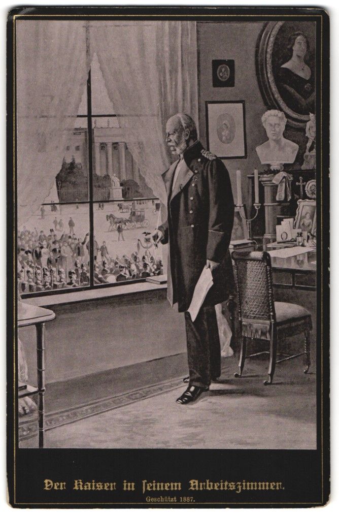 Photos & affiches: Fotografie Kaiser Wilhelm I. v. Preussen – D'occasion à Berlin par bartko-reher