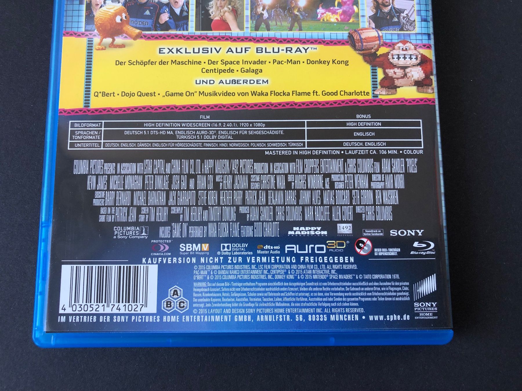 Tutti i DVDs: Pixels (2015) - Bluray – Usato da Bern venduto da McFlurry_88 4