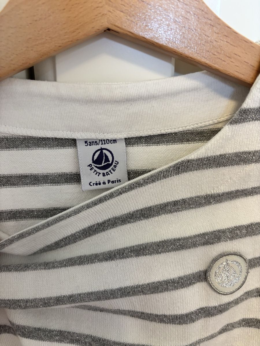 Petit Bateau Maglioni & Felpe: Pullover Petit Bateau mit Glitzer, Gr 110 – Usato da Au ZH venduto da Melda123 3