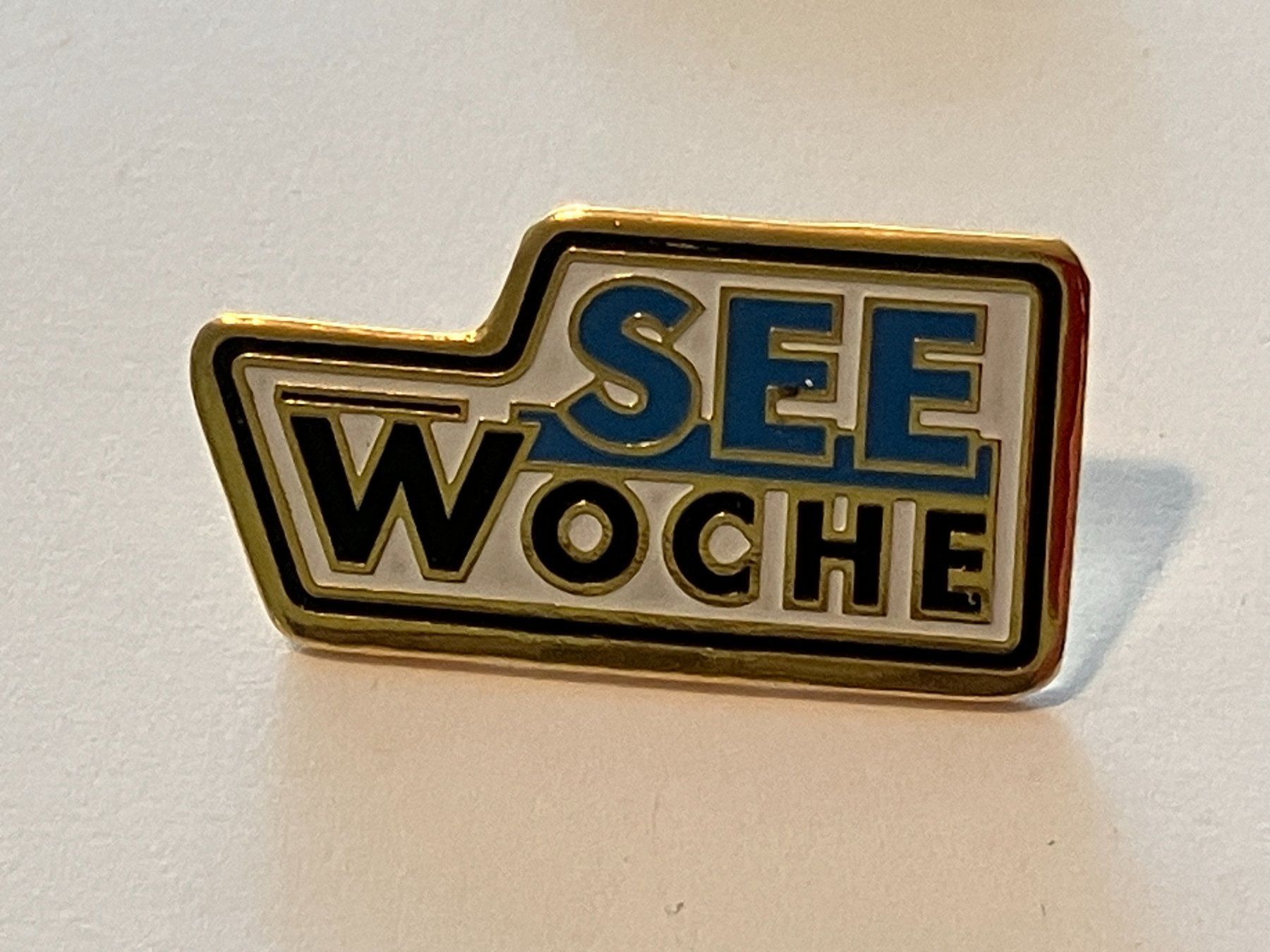 Placchette & Badge: 1 Pin See Woche – Usato da Basel venduto da djwwpp