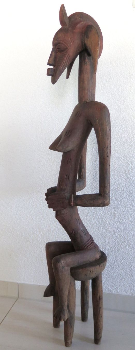 Skulpturen & Statuen: alte grosse Westafrika Figur – Gebraucht aus zürich von celotto 7