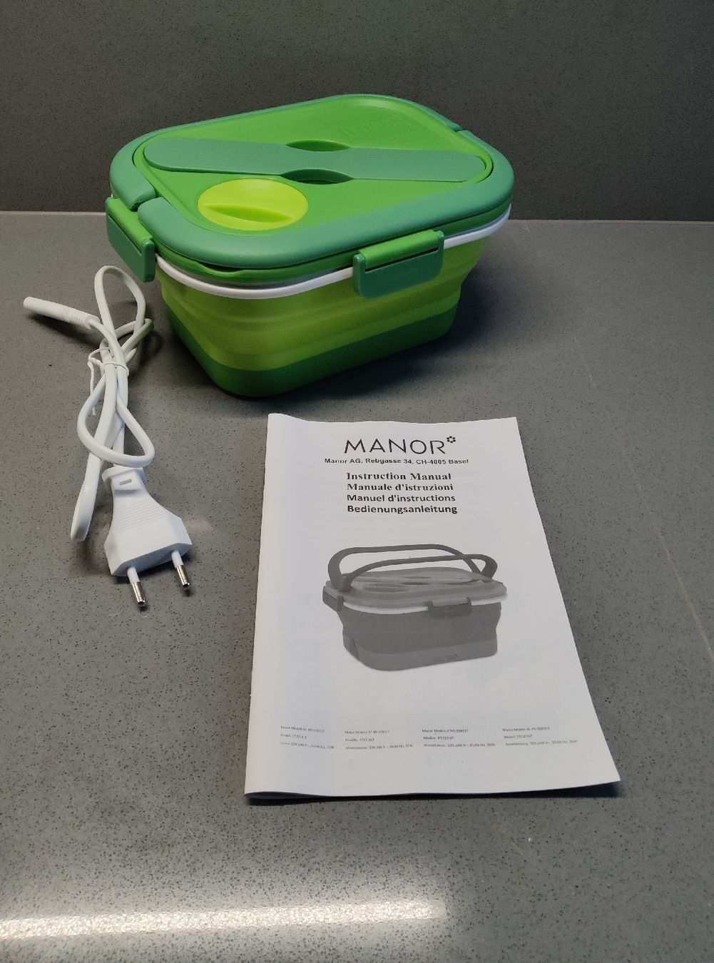 Behälter & Ähnliches: NEU - Faltbare Elektr. Beheizte LUNCHBOX – Neu und originalverpackt aus Minusio von Todesca